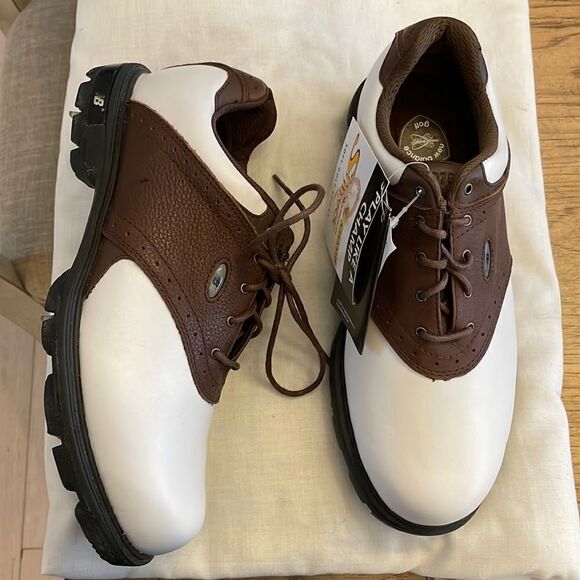 NEW BALANCE GOLF SHOES.  NEW.  SIZE 7 2E WIDE. - Picture 1 of 10